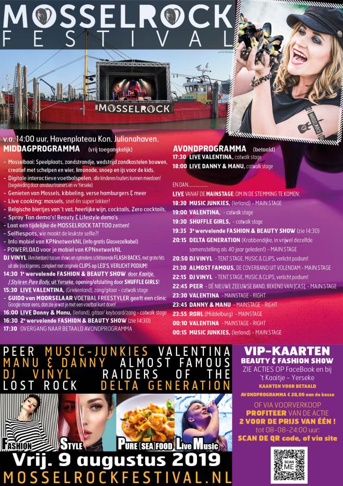 Advertentie Mosselrockprogramma A4